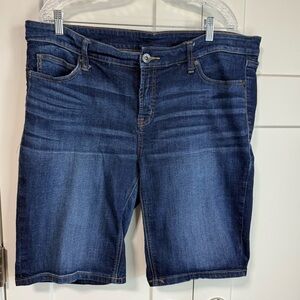 JCP JCPenney Blue Denim Shorts size 20W